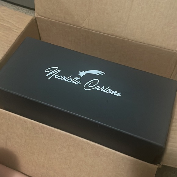 NICOLETTA CARLONE SPIDER BALLET FLATS VELVET NWB - Picture 5 of 9